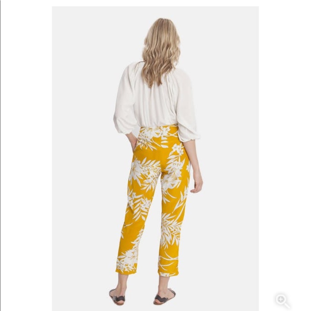 NEW • Tucker NYC • The High Waist Trouser Yellow - Picture 3 of 8